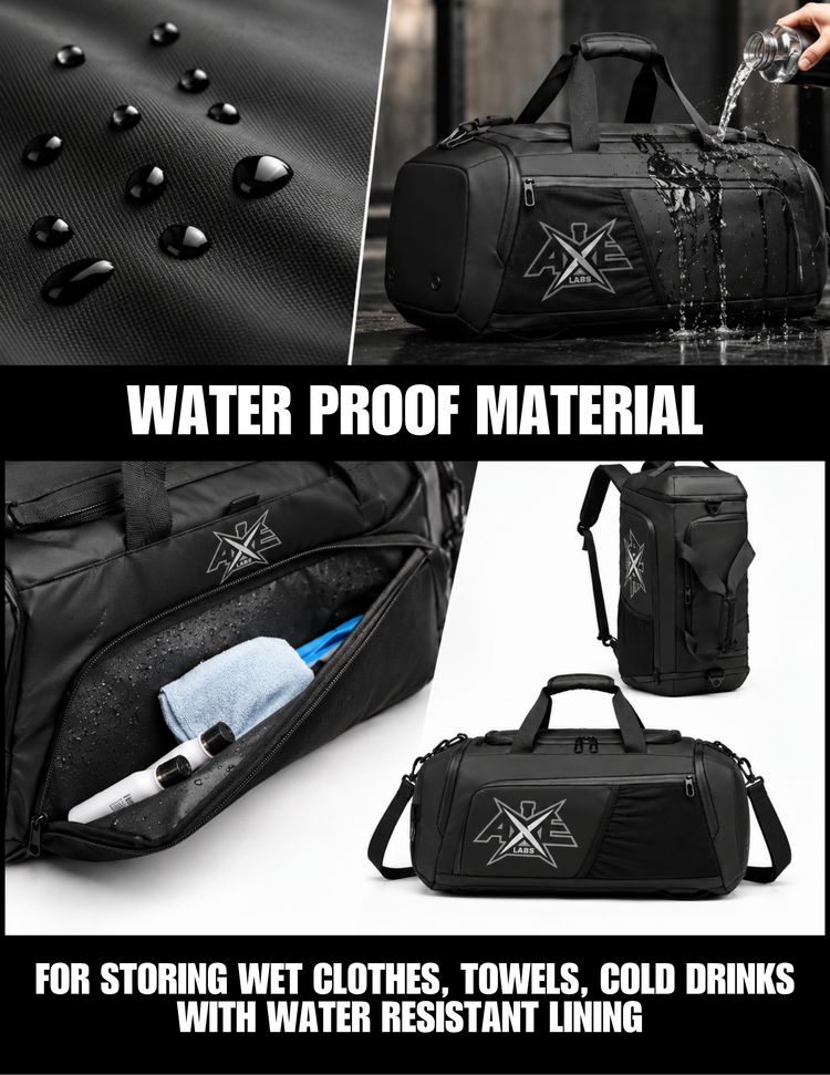AXE LABS ELITE GYM BAG | COMING SOON |