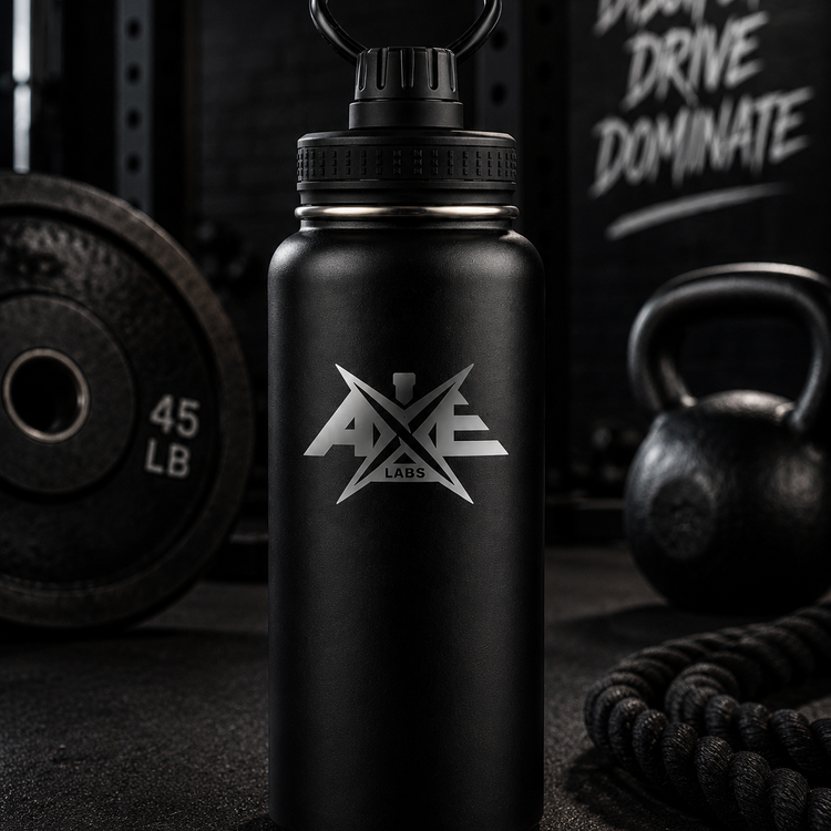 750ml Black Stainless Steel Bottle