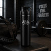 550ml Black Stainless Steel Sippy Bottle