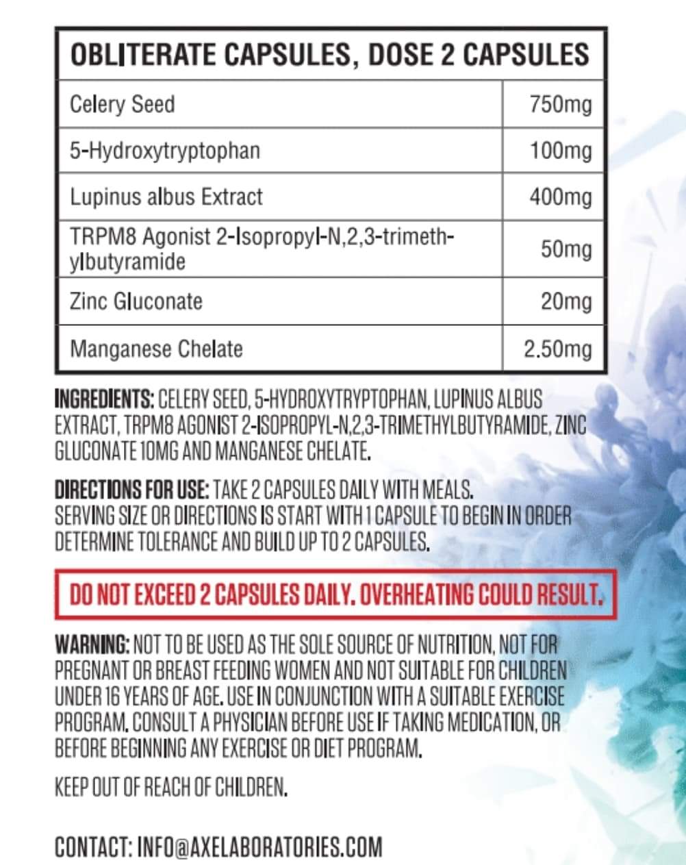 OBLITERATE (Multiple Unit Discounts Listed Below)